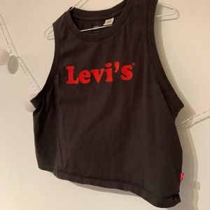 Levi’s cropped tank top